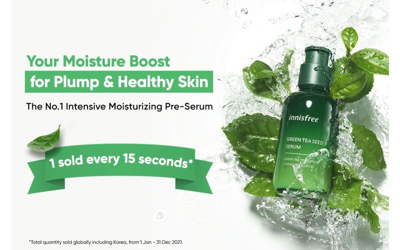 Plump it up with Green Tea Seed Serum!