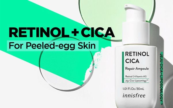 Retinol + Cica for peeled egg skin