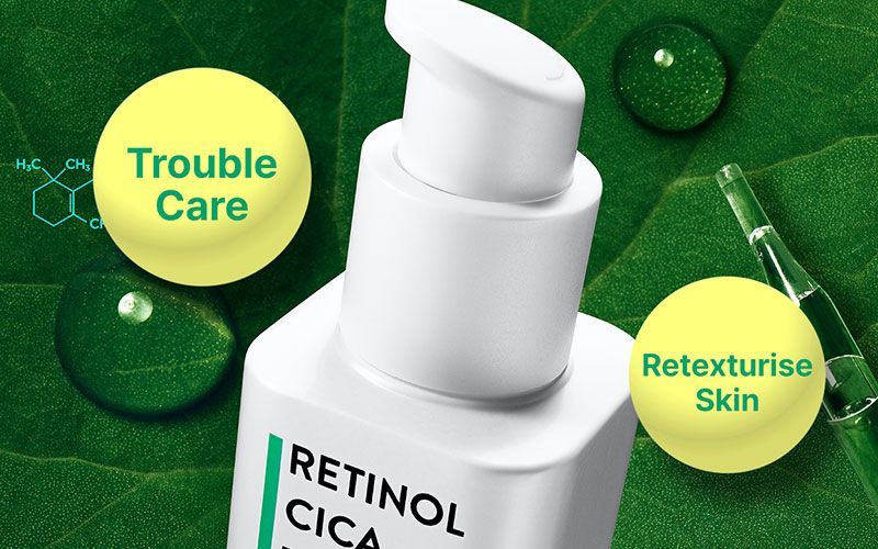 retinol cica repair ampore