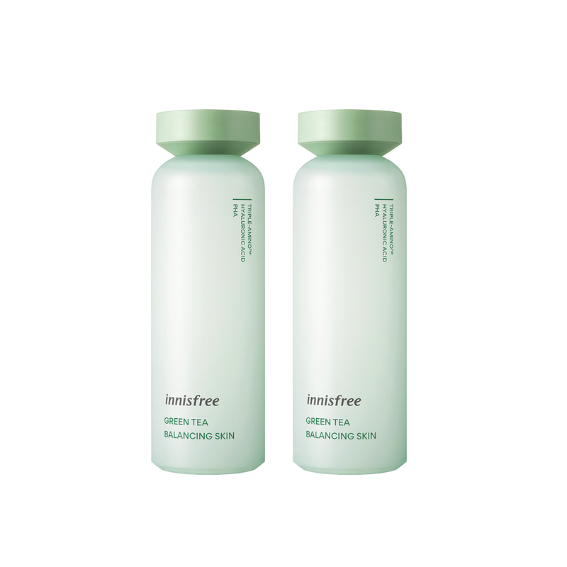 Green Tea Balancing Skin 200ml Twin Pack