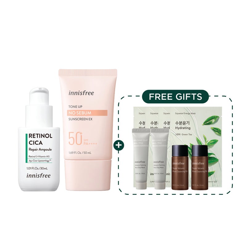 Retinol Cica Repair Ampoule Set 2