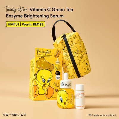 [Tweety Edition] Vitamin C Green Tea Enzyme Brightening Serum