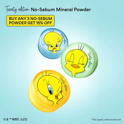 [Tweety Edition] No-Sebum Mineral Powder