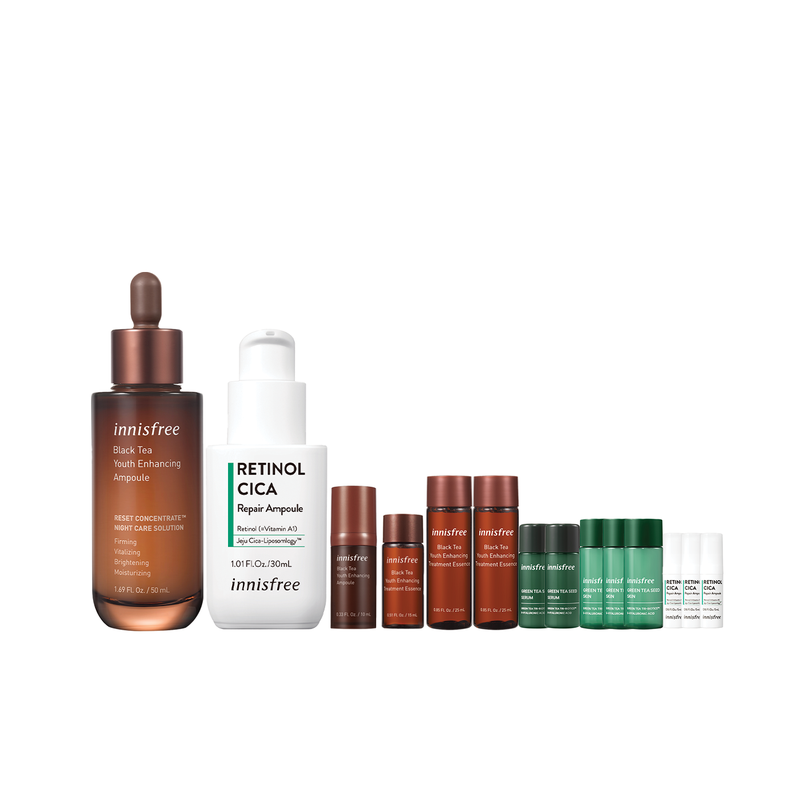 Retinol & Black Tea Anti-Ageing Duo Set