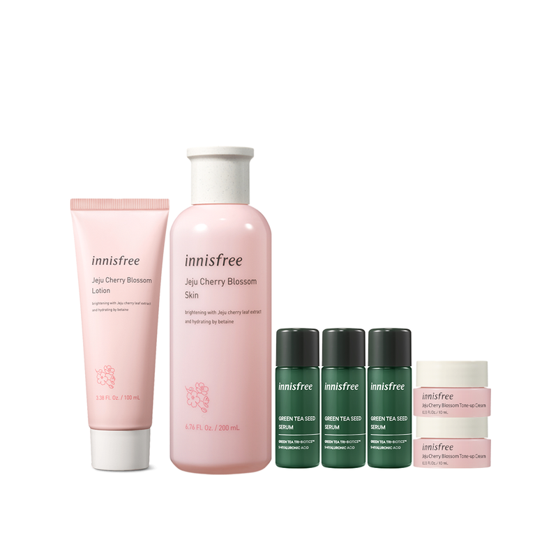 Jeju Cherry Blossom Basic Tone-Up Set