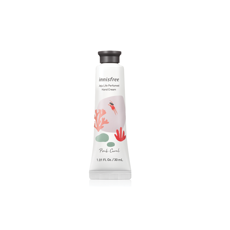 Jeju Life Perfumed Hand Cream Pink Coral