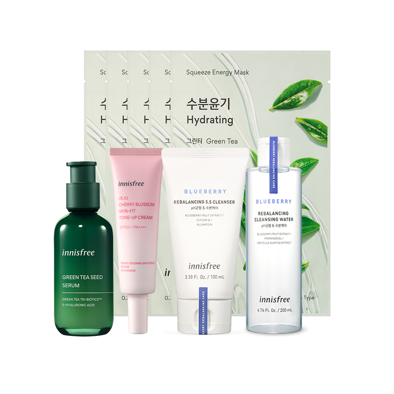 Innisfree No. 1 Moisturising & Tone-Up Set 