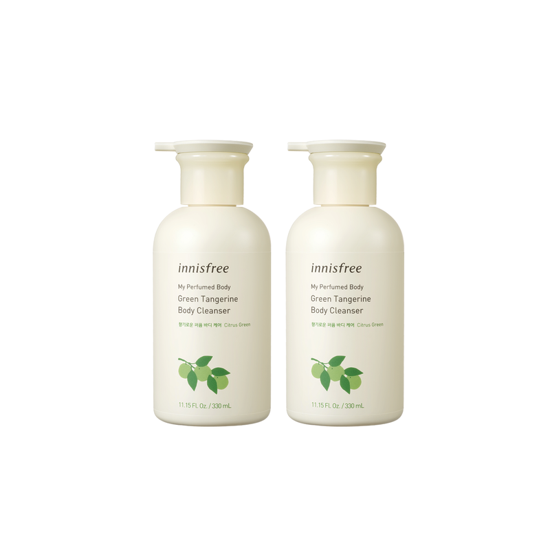 My Perfumed Green Tangerine Body Cleanser Twin Pack