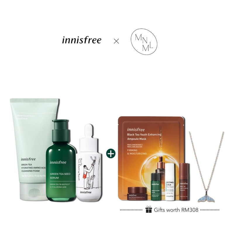 [innisfree x Minimalist Lab] Anti-Ageing Set