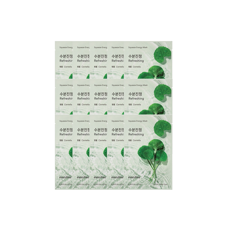 Squeeze Energy Mask Centella Set (15-pc)