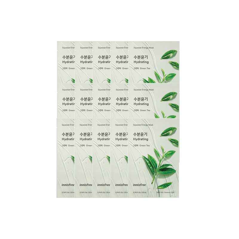 Squeeze Energy Mask Green Tea Set (15-pc)